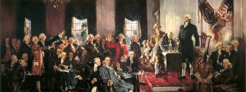 Unterzeichnung der Unabhängigkeitserklärung US