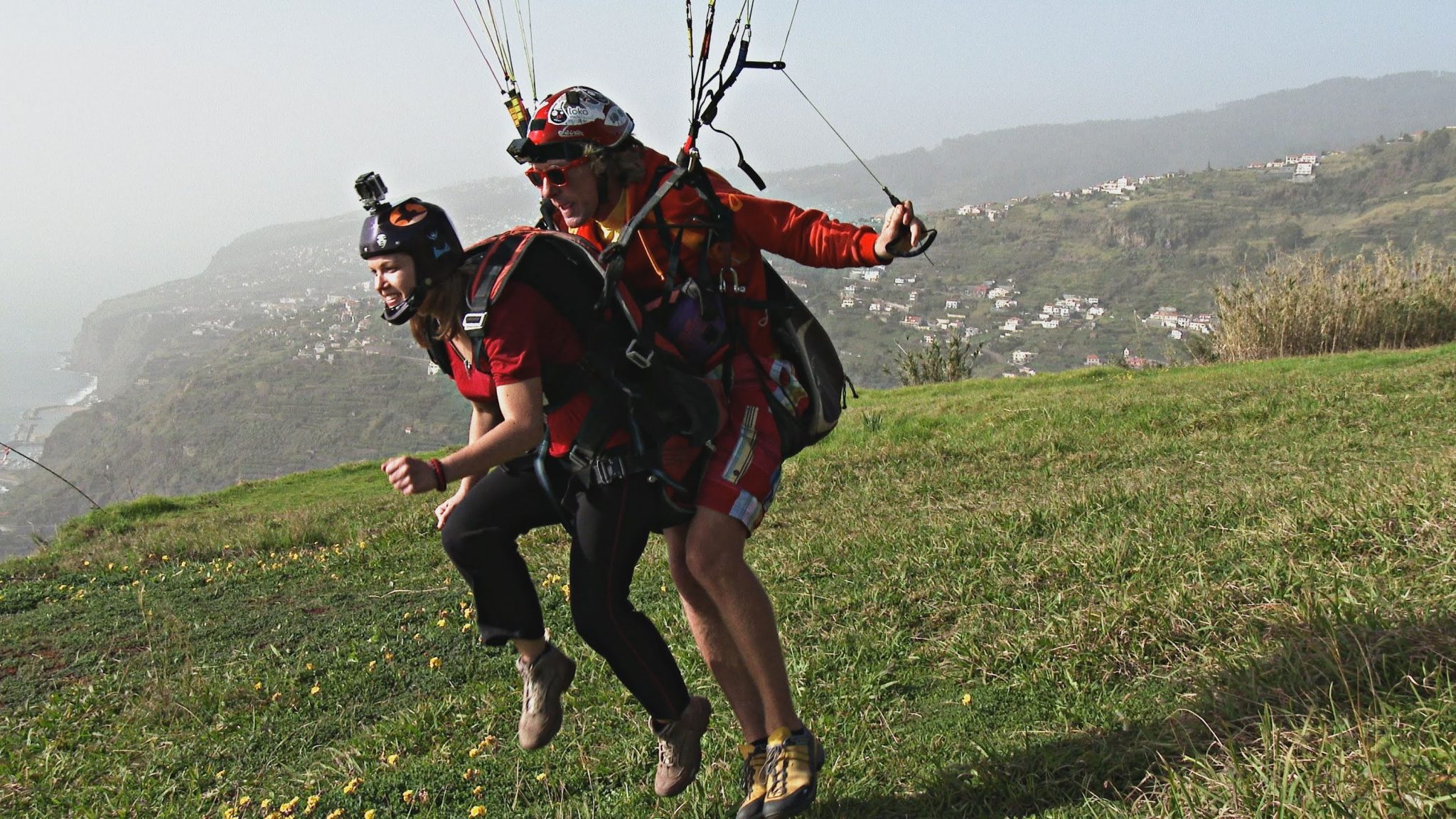 Tandem-Gleitschirmfliegen Madeira Tandem Paragliding Madeira