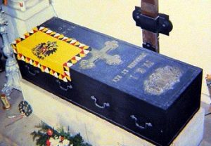 Charles I of Austria - Coffin in Monte 