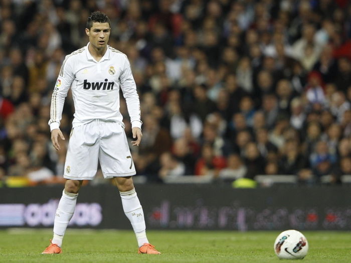 Cristiano Ronaldo in Funchal Statue Pose