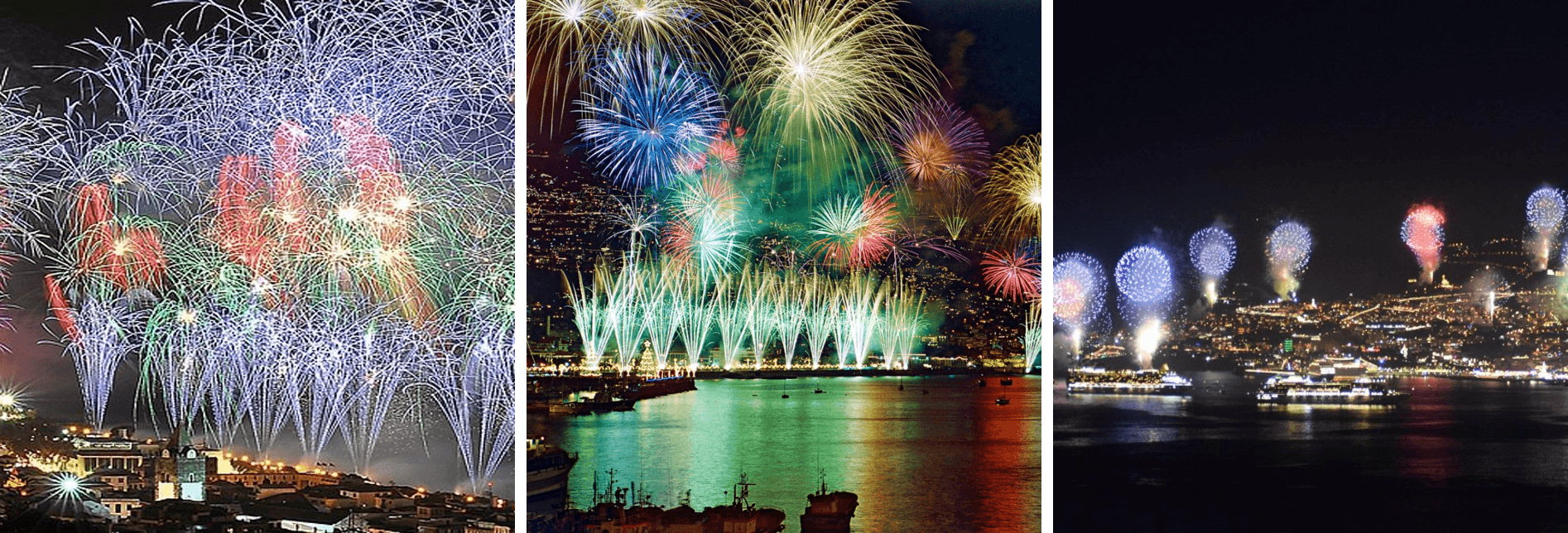 Vuurwerk in Funchal Madeira