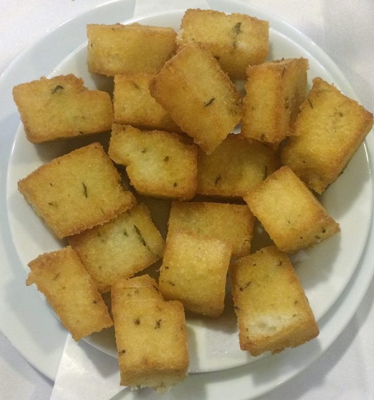 Milho Frito Madeira Portugal Fried Cornmeal