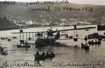 premier vol vers l'île de Madère