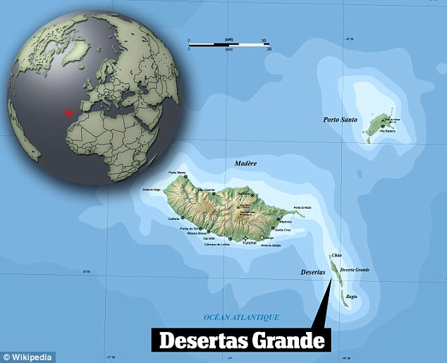 Où sont les îles Desertas Madère