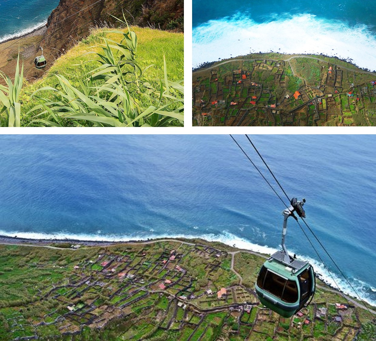 Achadas da Cruz Seilbahn Madeira Portugal Strand Calhau Portugal