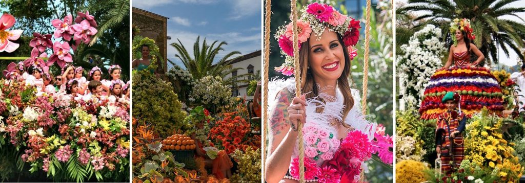 Madeira Flower Festival Festa do Flor Funchal Portugal