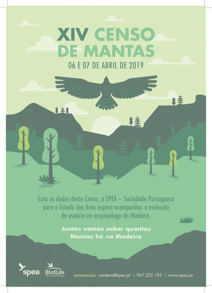 Plakat Volkszählung Madeira Mantas
