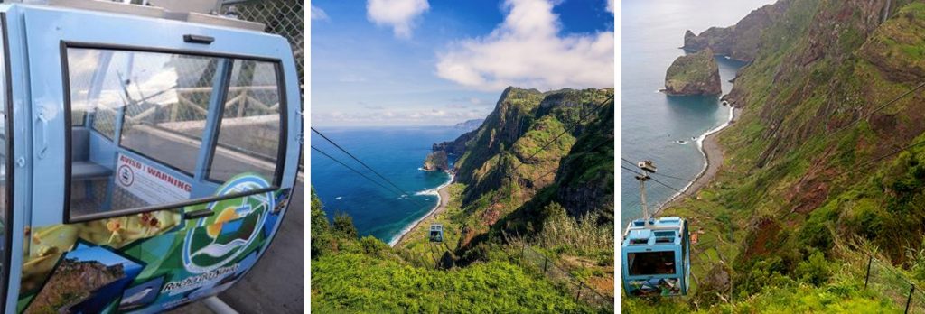 Rocha Navio kabelbaan Madeira Portugal