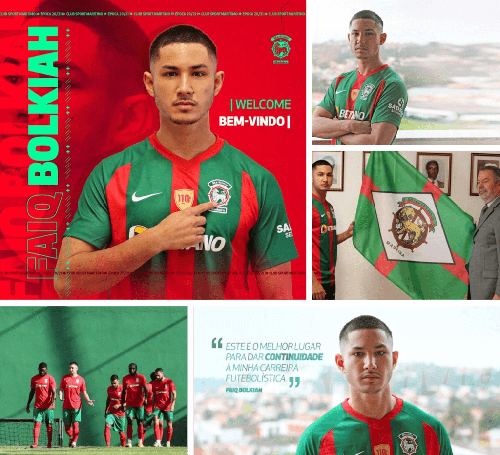 Faiq Molkiah Maritimo Football Madeira