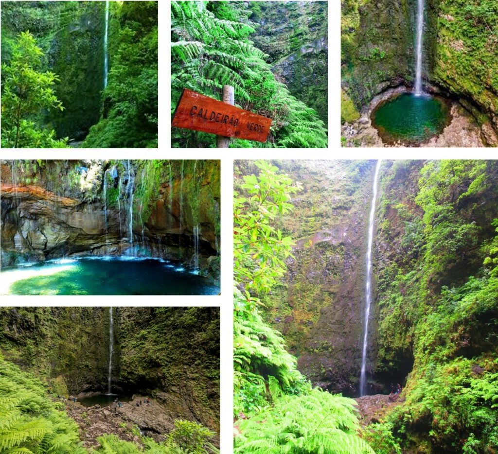 Caldeirao Verde - Green Cauldron - Waterfall Santana Madeira Portugal