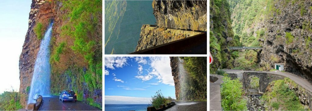 Madeira's most scenic road Portugal on the North Coast