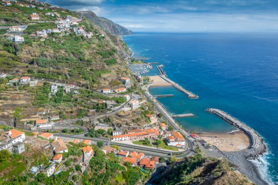 calheta beach and municipality Madeira