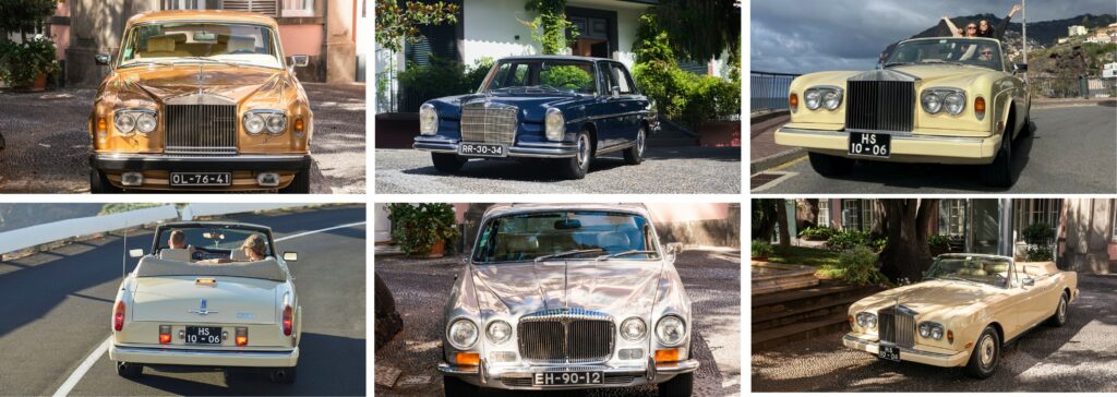 Luxury antique car rental Madeira Island