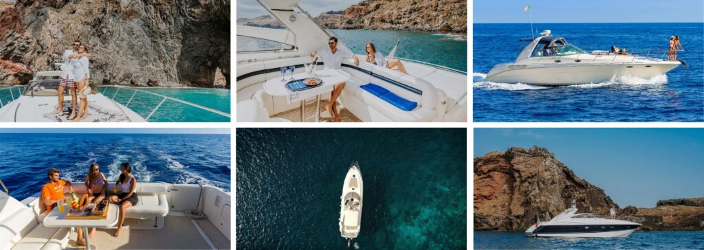 Renr ot charter a private yacht on Madeira Island Portugal