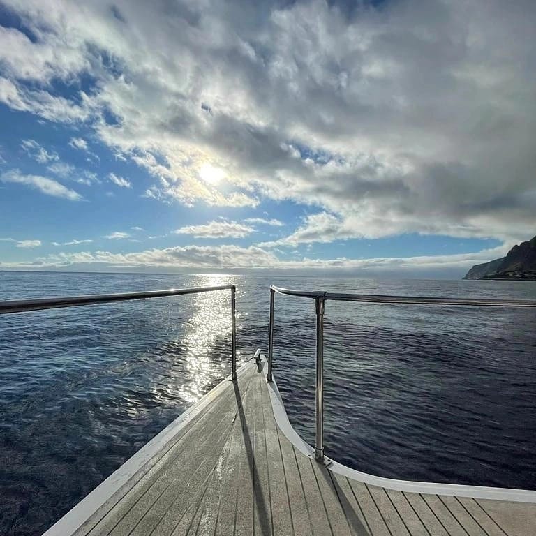 Solar Powered Catamaran Onde Solar Madeira Portugal